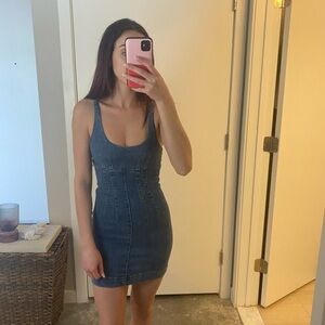 Denim Sleeveless Dress